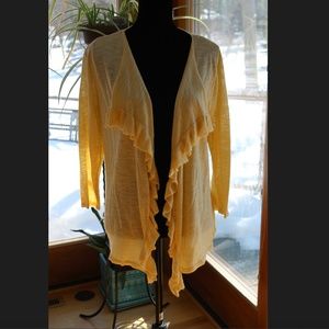 Light weight sweater Petite Large - Yellow